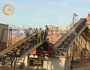 輸送機(jī)設(shè)備現(xiàn)場